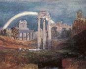 约瑟夫 玛罗德 威廉 透纳 : Rome,The Forum with a Rainbow